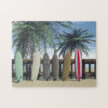 SurfBoards jigsaw Puzzle