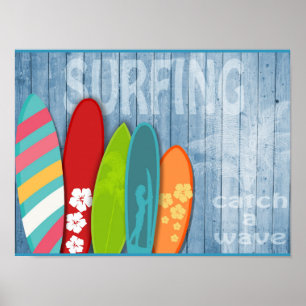 Surfboards Poster
