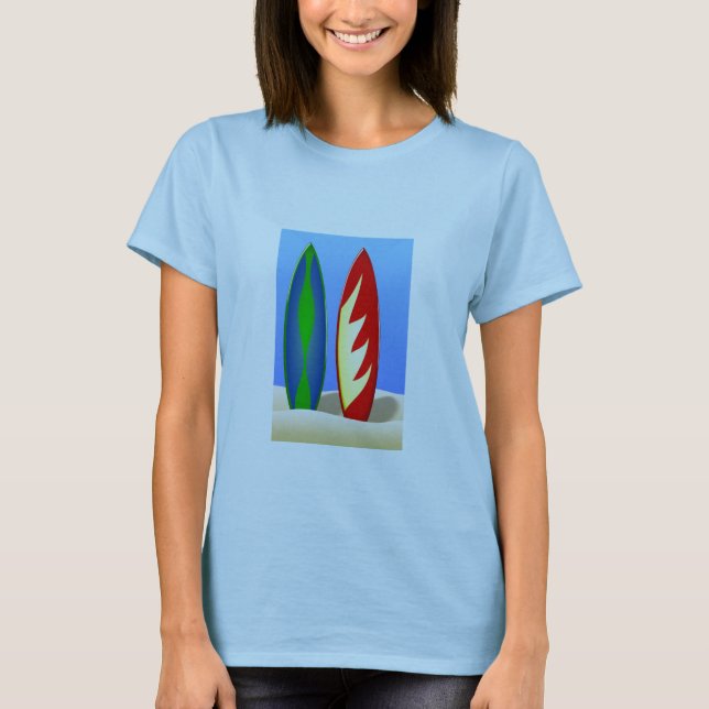 Surfboards retro surf T-Shirt (Front)