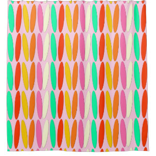 Surfboards Shower Curtain