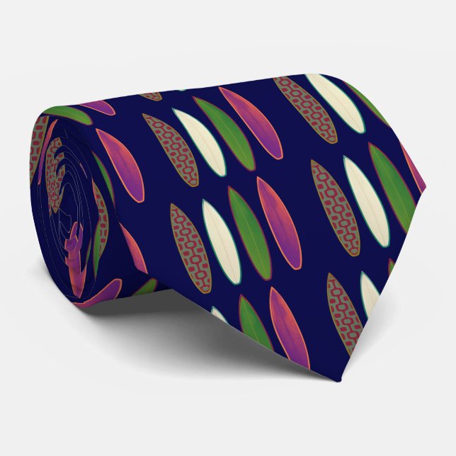 surfboards  ~ surfing style tie (Rolled)