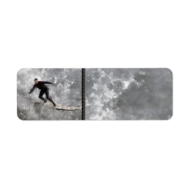 Surfer Address Label (Front)