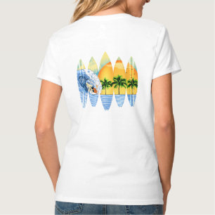 Surfer And Surfboards T-Shirt
