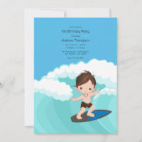 Surfer Boy Birthday Party