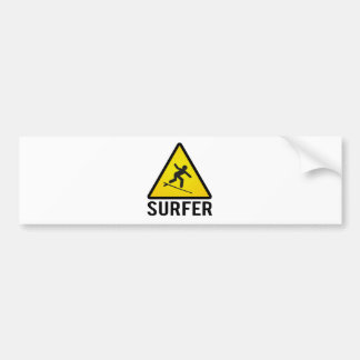 Surfer Bumper Sticker