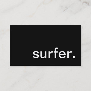 surfer. business card