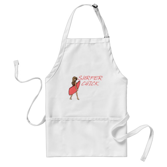 Surfer Chick Standard Apron (Front)