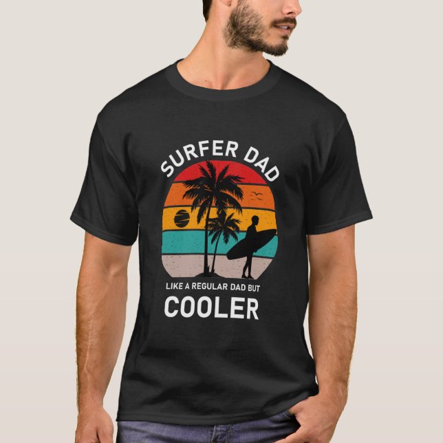 Surfer dad  - Surfing T-Shirt (Front)