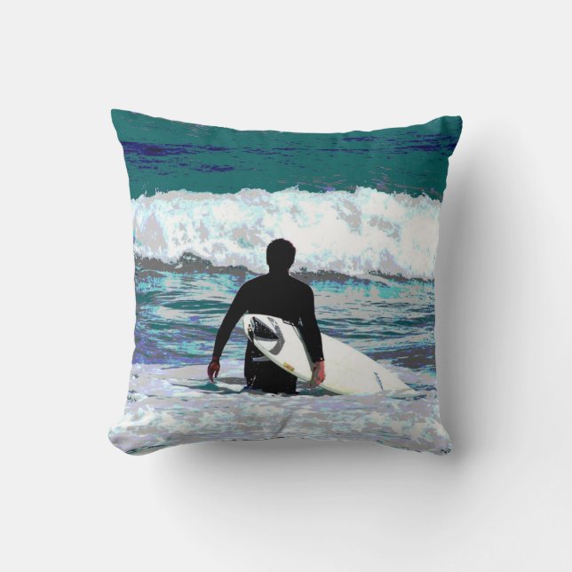 Surfer Design Cushion (Front)