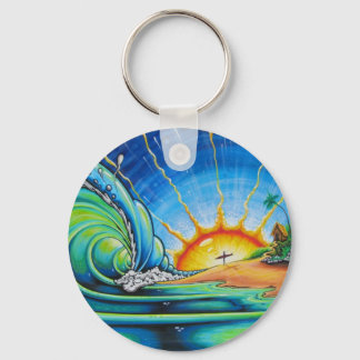 surfer design key ring