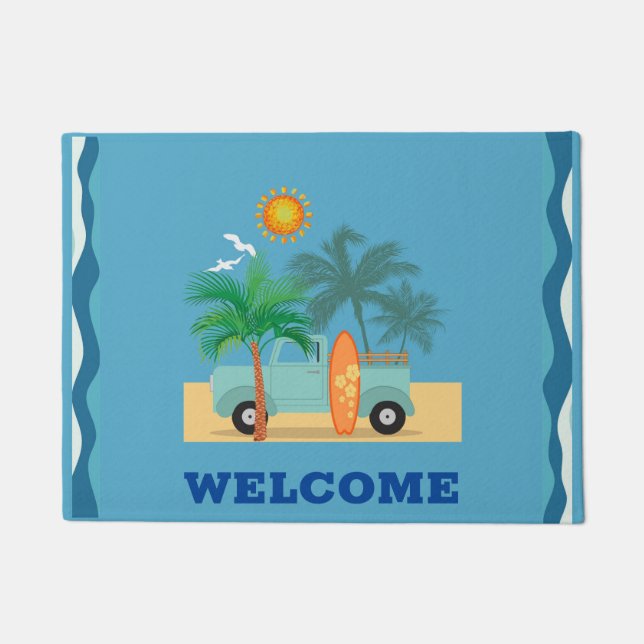 Surfer Door Mat (Front)