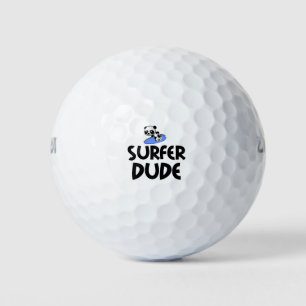 SURFER DUDE GOLF BALLS