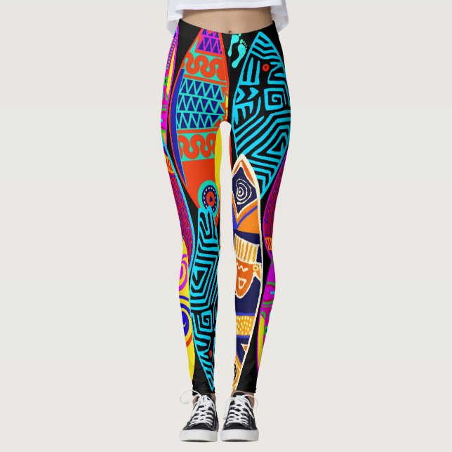 Surfer Dude Leggings (Front)