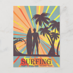 Surfer Dude Postcard