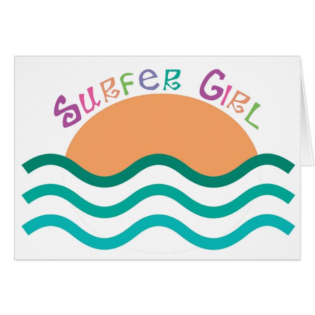 Surfer Girl (Front Horizontal)