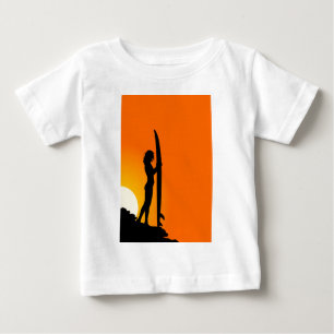 Surfer Girl Baby T-Shirt