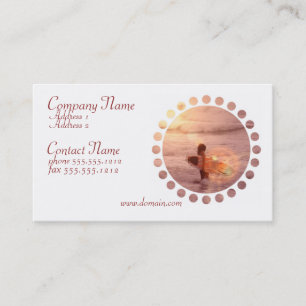Surfer Girl Business Card