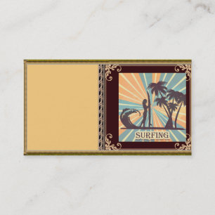 Surfer Girl Business Card