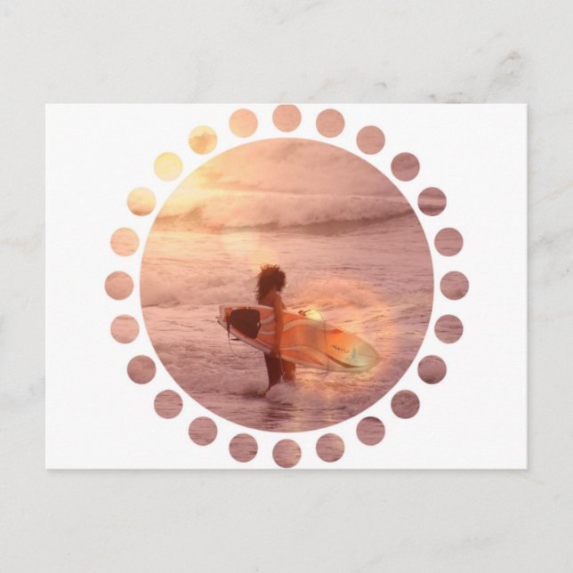 Surfer Girl Postcard (Front)