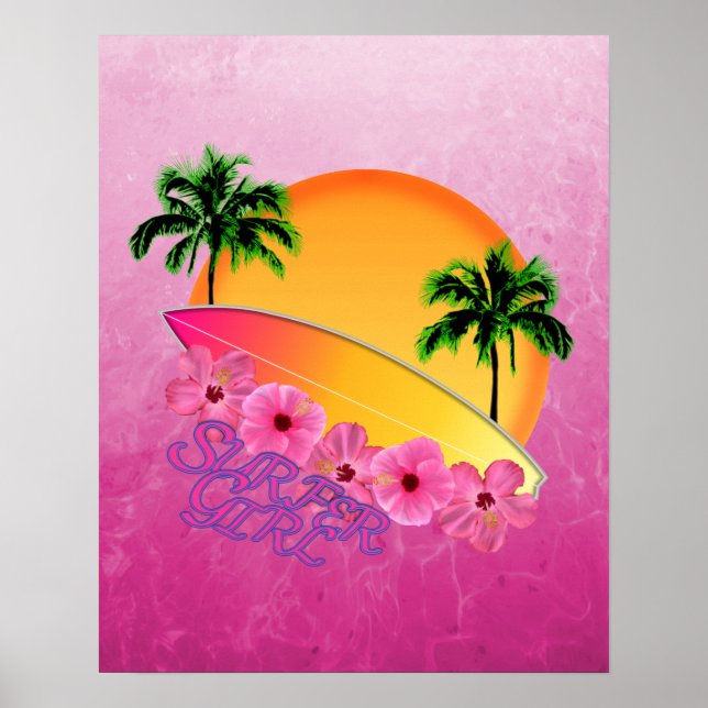 Surfer Girl Poster (Front)