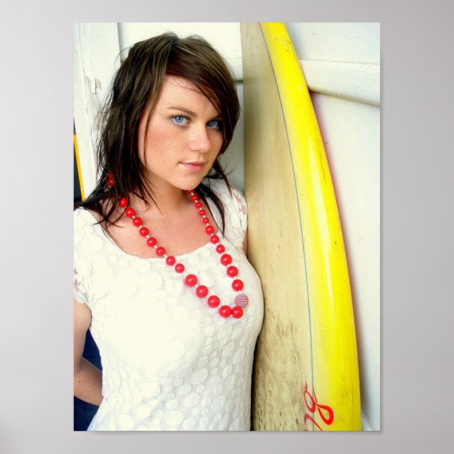 surfer girl poster (Front)
