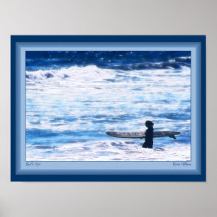 Surfer Girl Poster