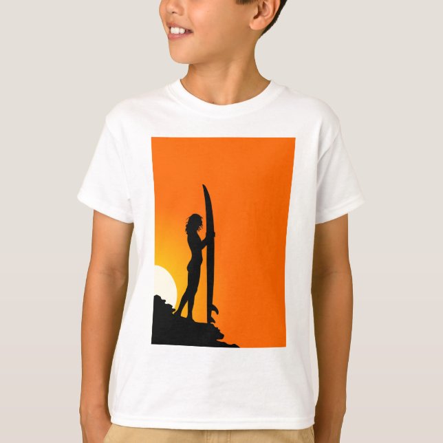Surfer Girl T-Shirt (Front)