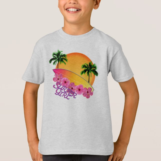 Surfer Girl T-Shirt (Front)
