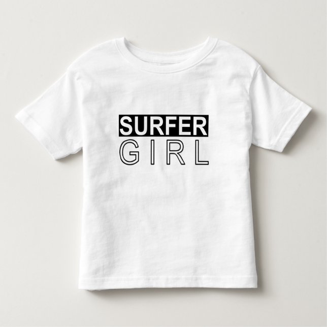 SURFER GIRL TODDLER T-Shirt (Front)