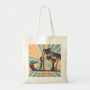 Surfer Girl Tote Bag