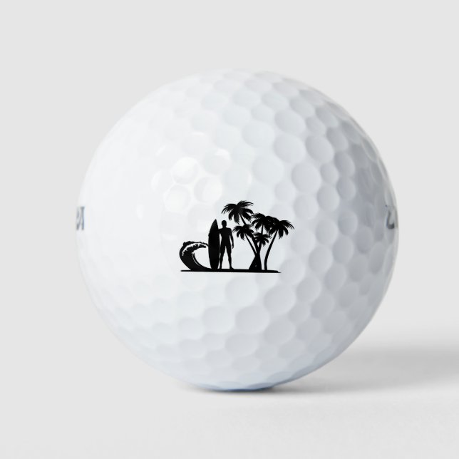 Surfer Golf Balls (Front)