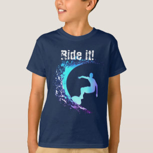Surfer Graffiti Style  T-Shirt