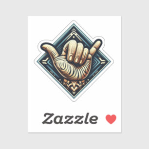 Surfer Hand Symbol-
