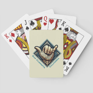 Surfer Hand Symbol- Playing Cards