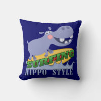 Surfer Hippopotamus