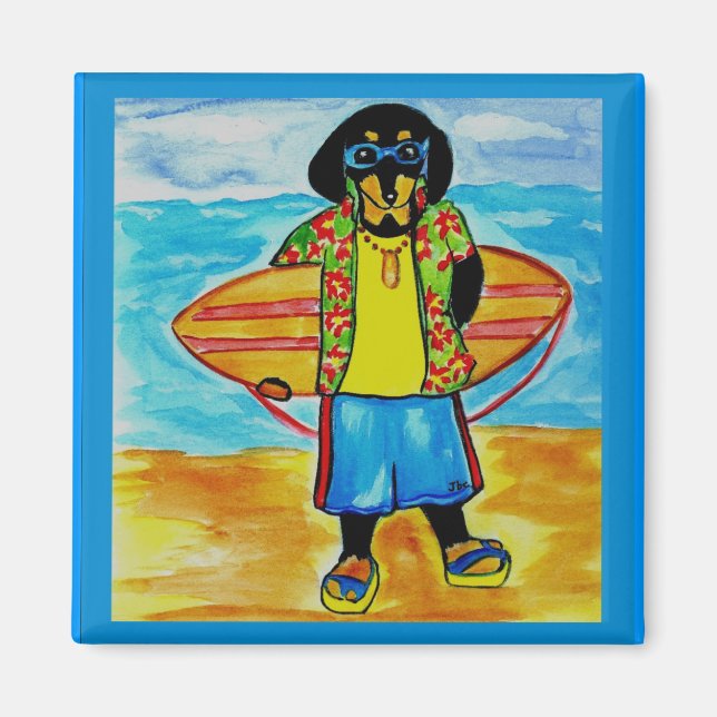 Surfer Joe Magnet (Front)