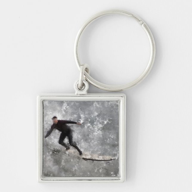 Surfer Key Ring (Front)