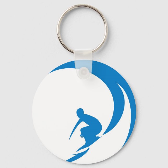 Surfer Key Ring (Front)