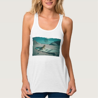 Surfer Lizard - Mar Tram Singlet