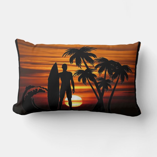 Surfer Lumbar Pillow (Front)