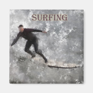 Surfer Magnet