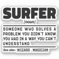 Surfer Noun Definition Beach Surfing Water Sport