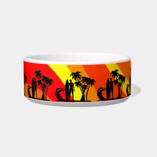 Surfer Pet Bowl
