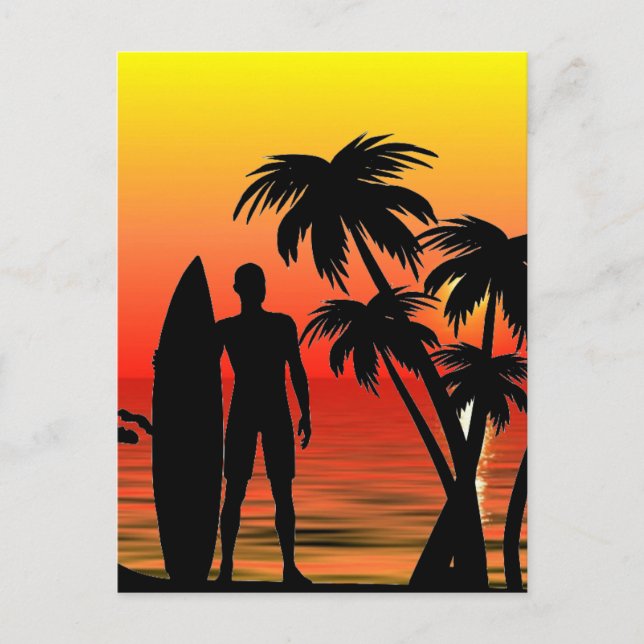 Surfer Postcard (Front)