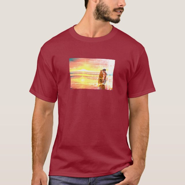 Surfer Sunrise T-Shirt (Front)