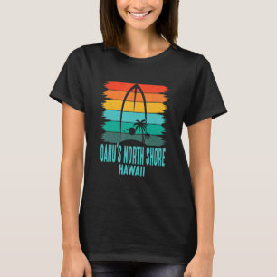 Surfer Surf Board Oahu's North Shore Surfboarder S T-Shirt