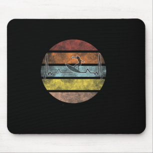 Surfer Surfing Wave Wing Foiling Surf Surfing Hear Mouse Pad