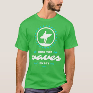 Surfer Surfing Waves T-Shirt