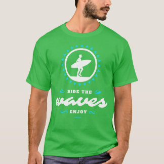 Surfer Surfing Waves T-Shirt