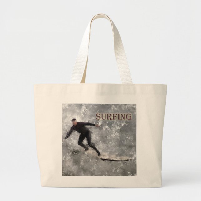 Surfer Tote Bag (Front)
